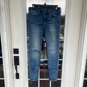 American Eagle Outfitters Women’s Skinny Super Stretch Jeans Jeggings Size 6